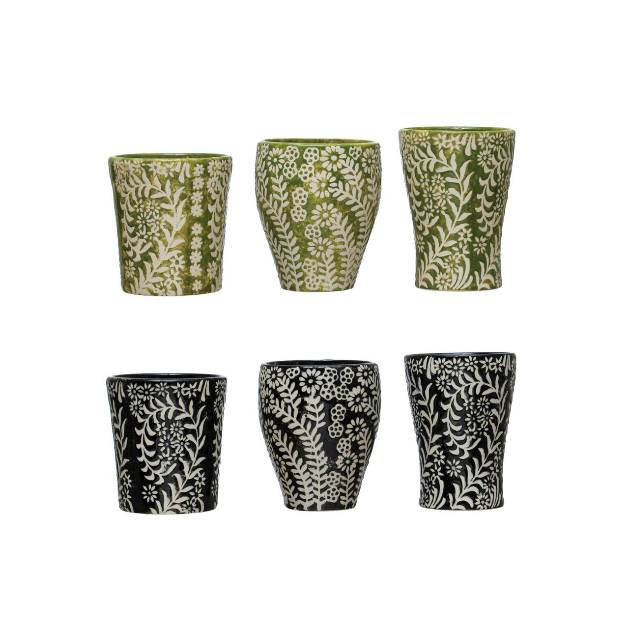 Hello Honey® Wax Relief Botanicals Farmhouse Stoneware Cups Set